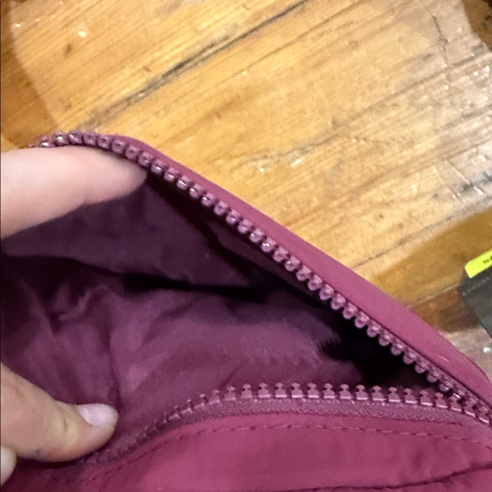 Athletic Works Burgundy Belt Bag crossbody or across waist - Picture 7 of 11